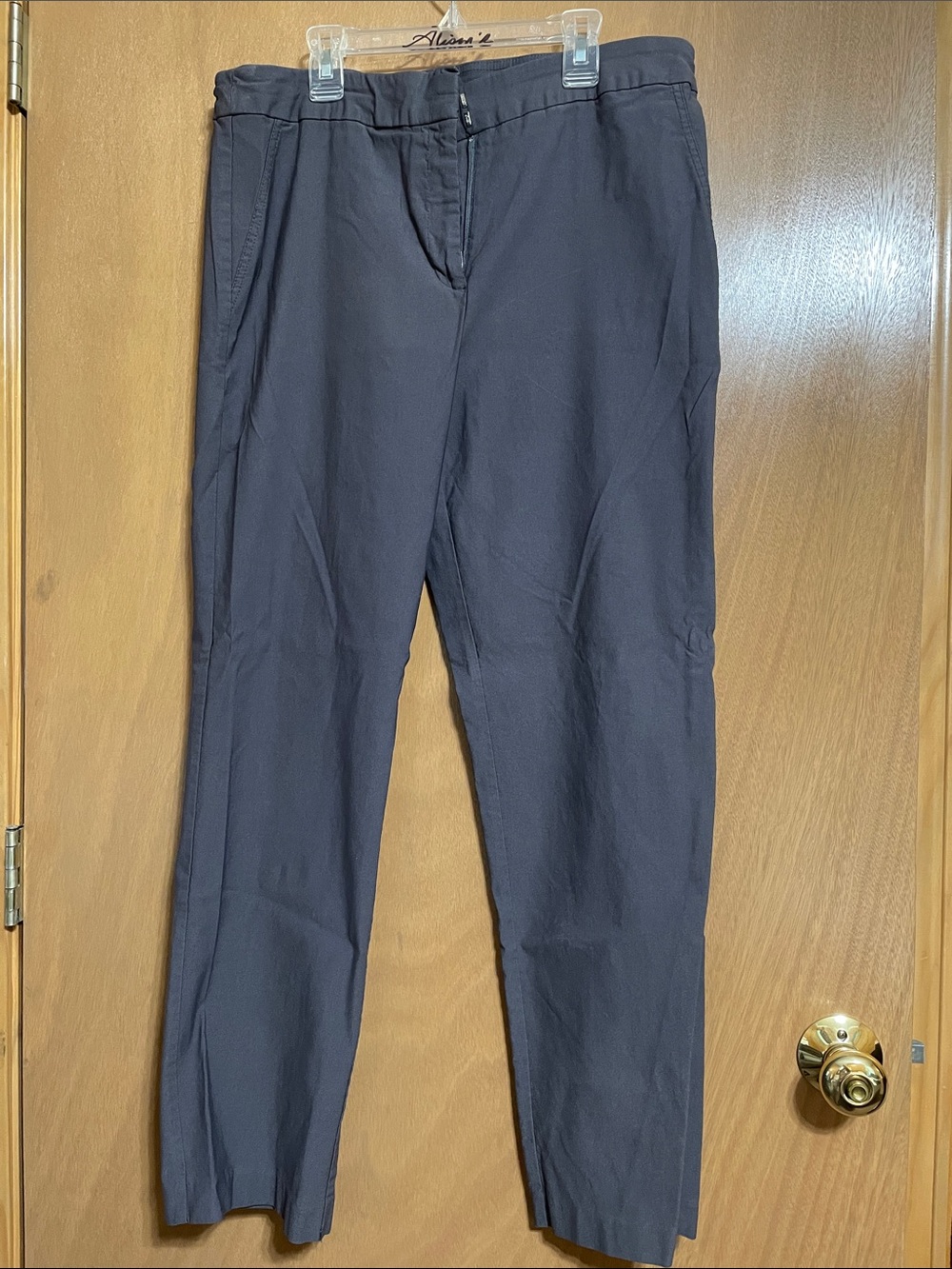 Counterparts Women's Straight Leg Trousers - Dark Gray